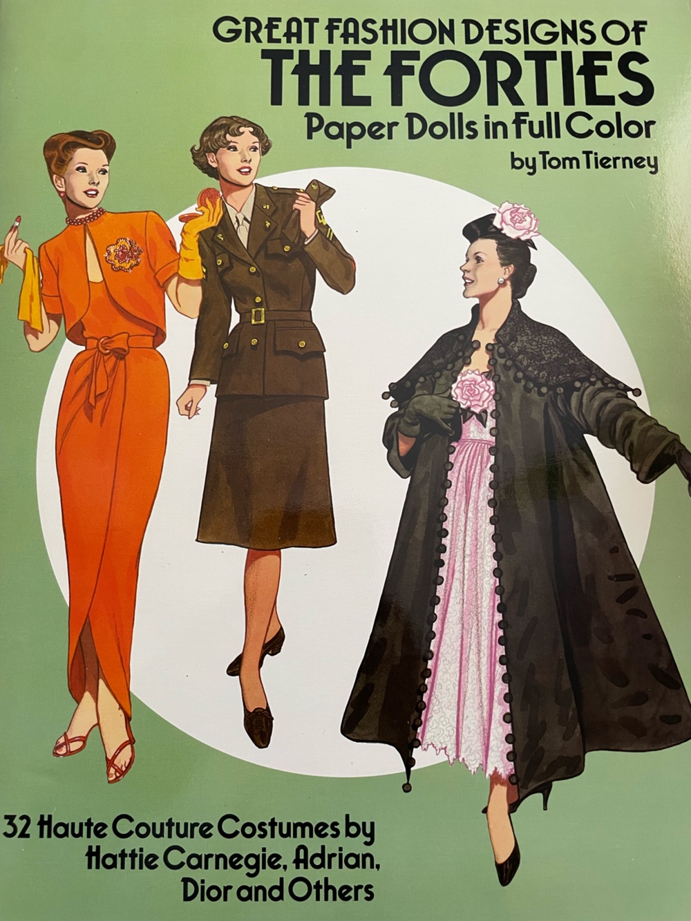 vintage fashion paper Dolls